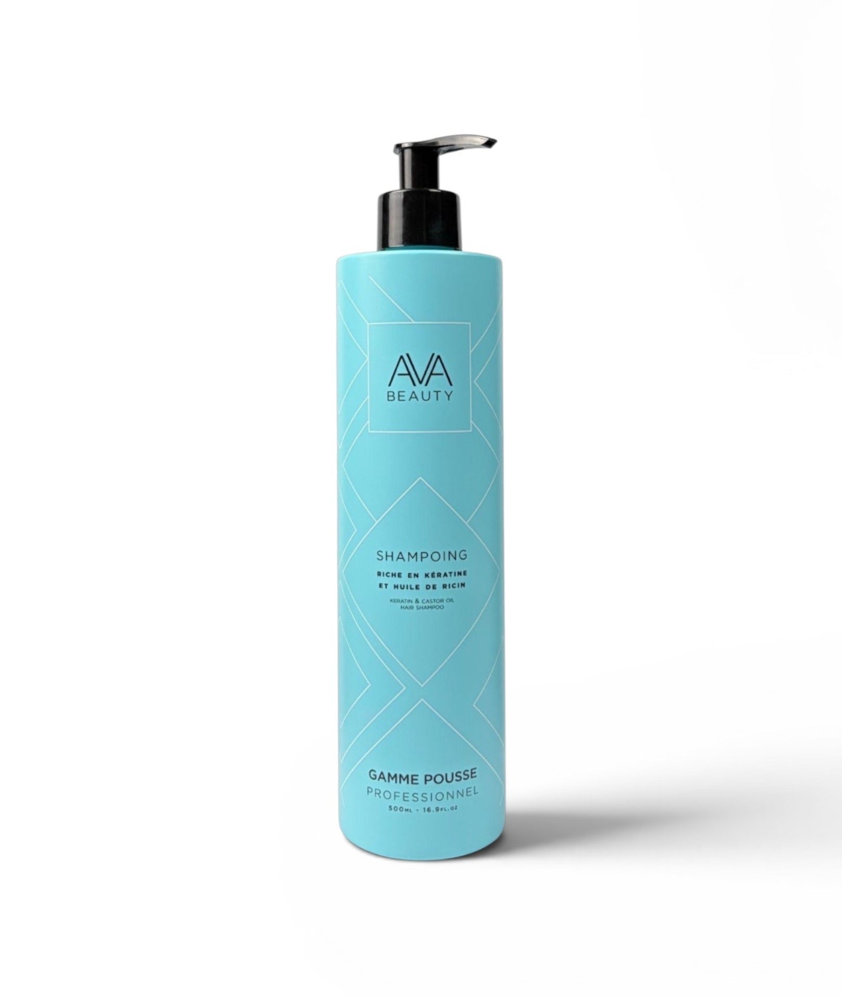 Shampoing Kératine et Huile de Ricin