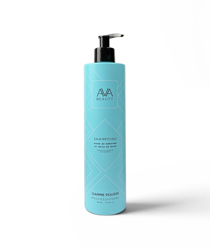 Shampoing Kératine et Huile de Ricin