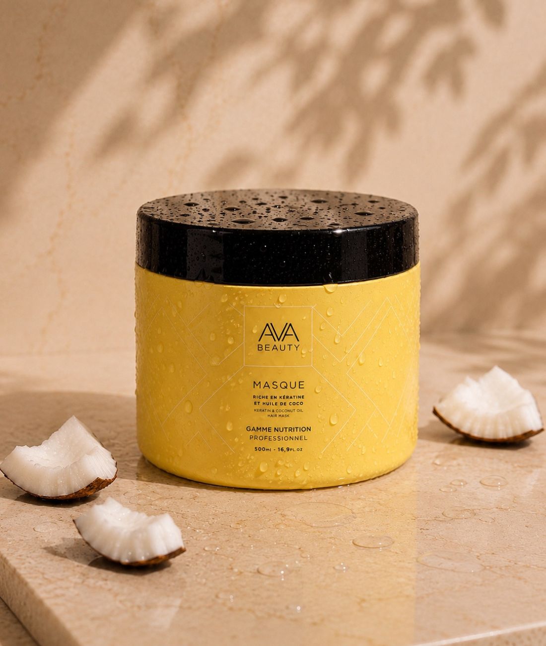 Masque Kératine et Huile de Coco