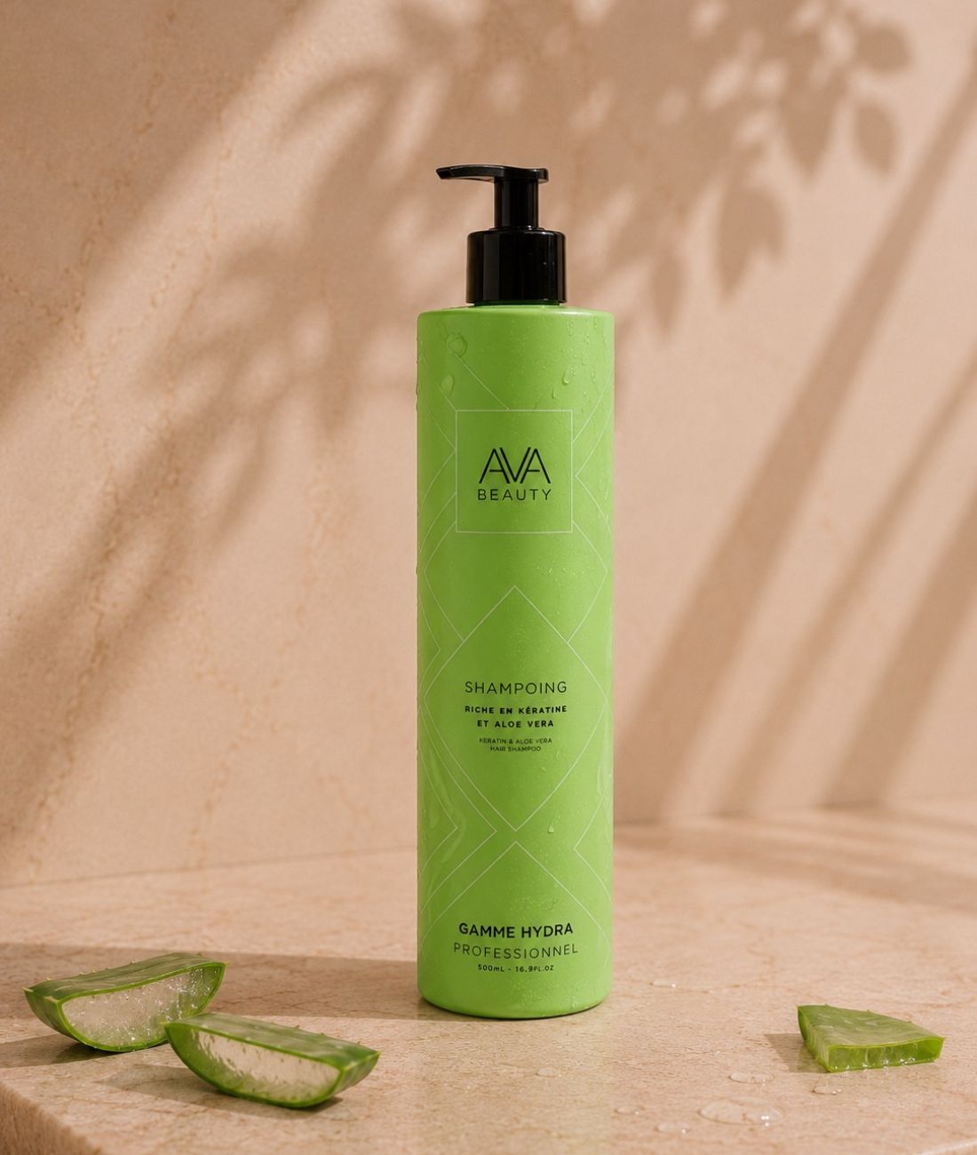 Shampoing Kératine et Aloe Vera